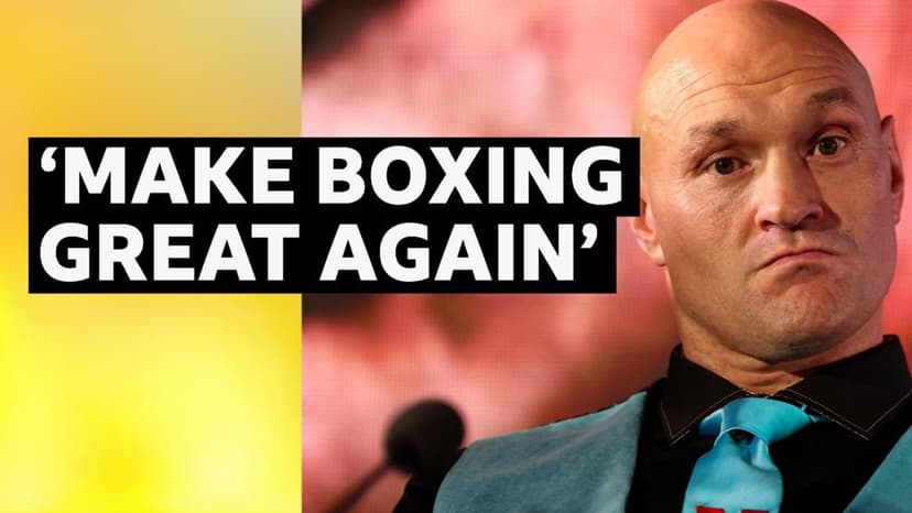 Tyson Fury Announces Boxing Comeback to 'Make Boxing Great Again'