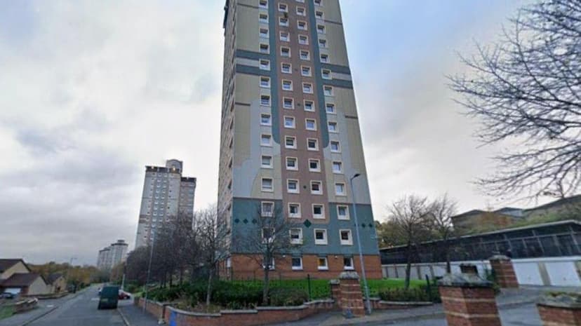 Motherwell Tower Block Fire Kills One