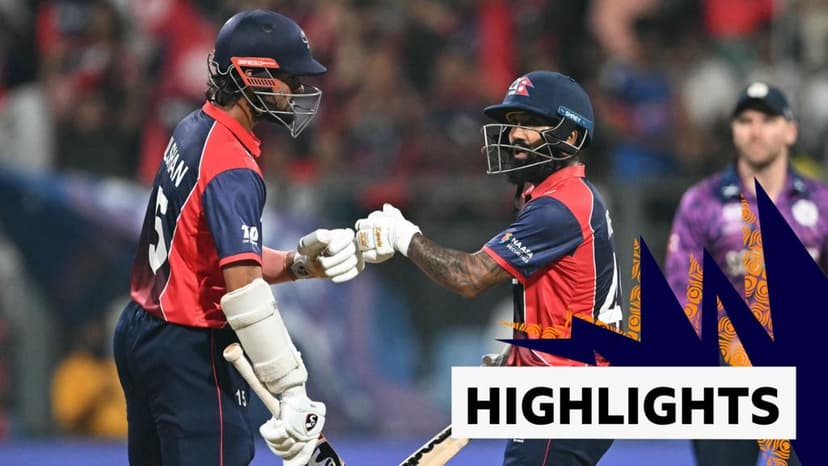 Nepal Defeats Scotland in T20 World Cup