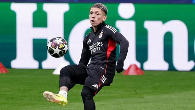 Prestianni trains at Bernabeu despite match ban over racism allegation