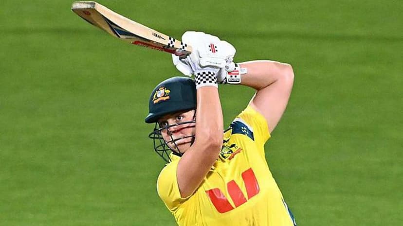 Voll ton helps Australia win Healy's last ODI series