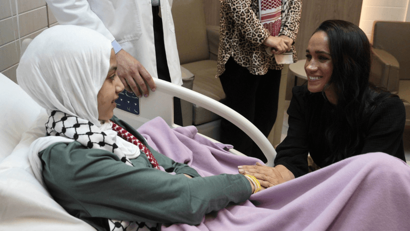 Harry and Meghan arrive in Middle East for summit on refugees' needs