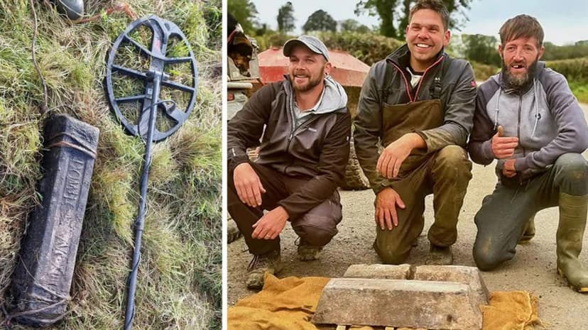 Exceptionally Rare Roman Lead Blocks Discovered on West Wales Farmland