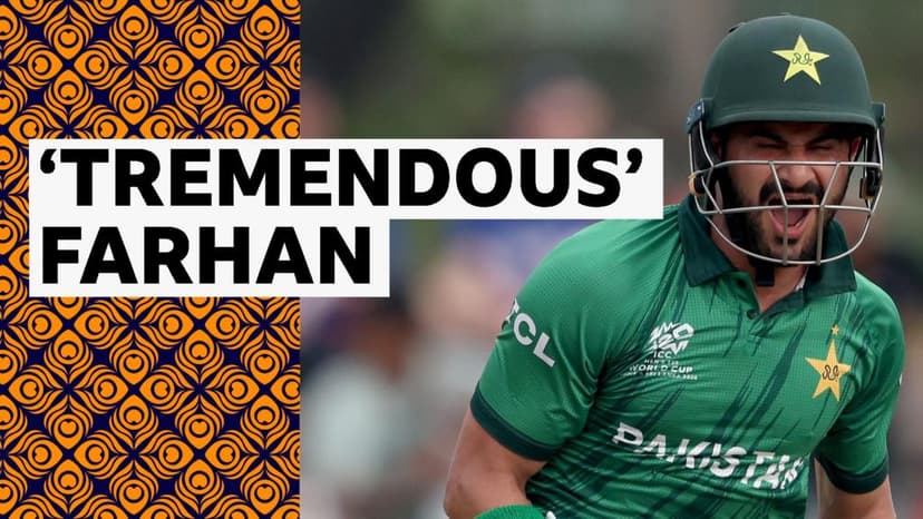 Farhan Century Powers Pakistan to Big Score Against Namibia