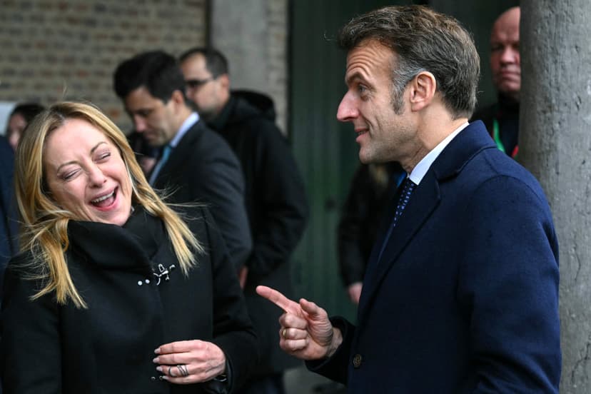 Macron Tells Meloni to Stay Out of France's Affairs Amid Activist Remark