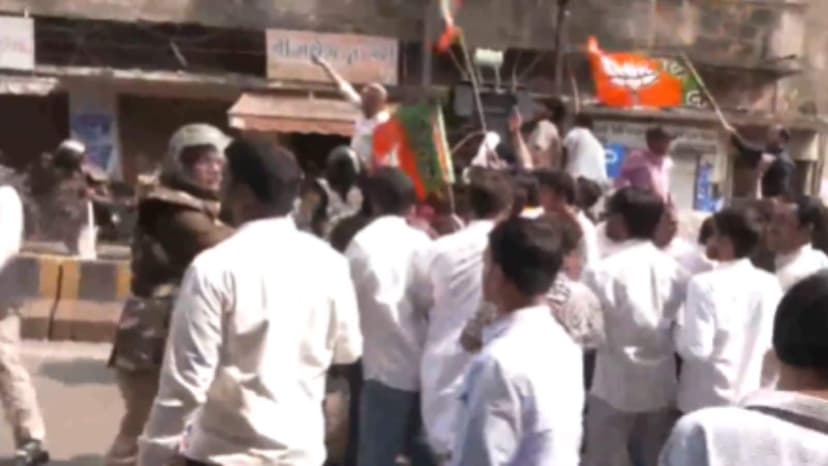 Ripples from AI summit protest reach Indore: BJP, Congress workers clash, several injured