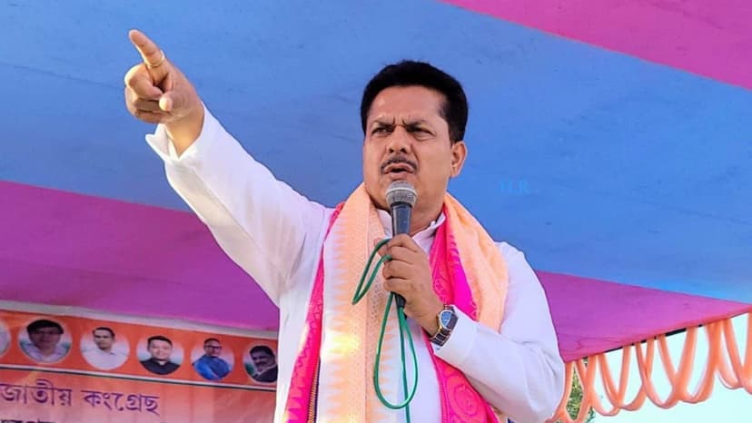 Former Assam Congress Chief Bhupen Borah Joins BJP