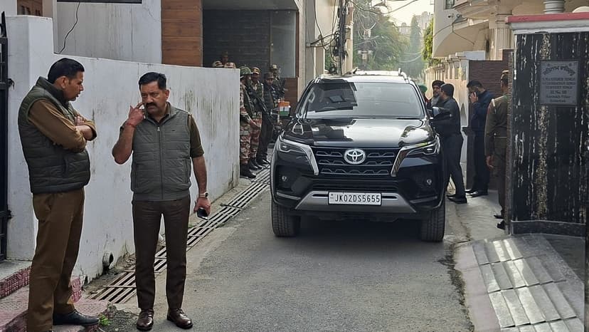 ACB Searches Properties Linked to J&K Dy CM's Brother