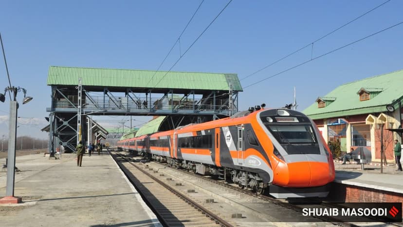 Vande Bharat Train Service to Launch Between Jammu and Srinagar with Capacity Upgrade