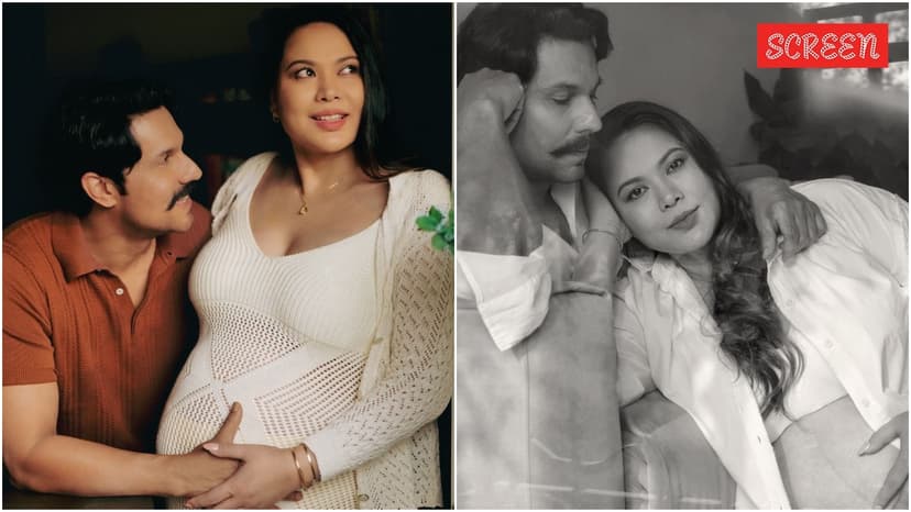Randeep Hooda and Lin Laishram share glimpses from maternity photoshoot, see pictures