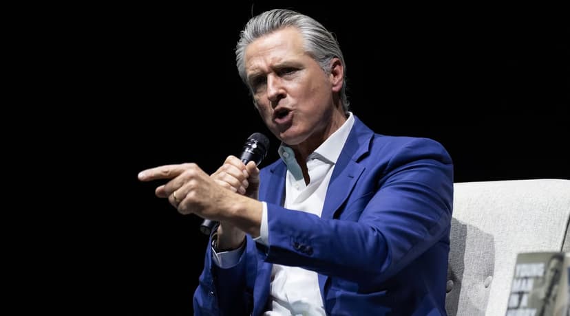 Gavin Newsom says some ‘appropriately’ call Israel an ‘apartheid state’ while questioning US aid