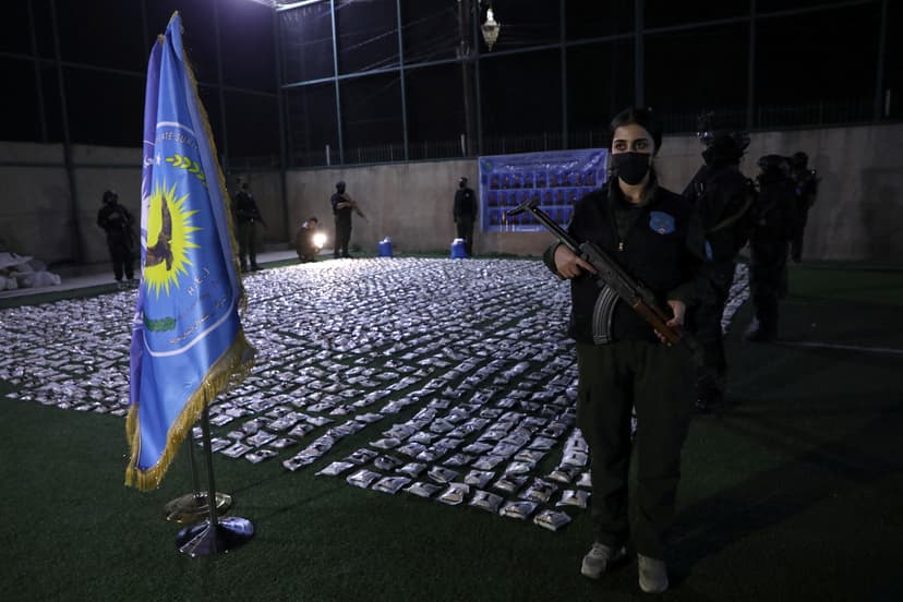 Syria announces major drug bust through coordination with Iraq against Captagon trafficking