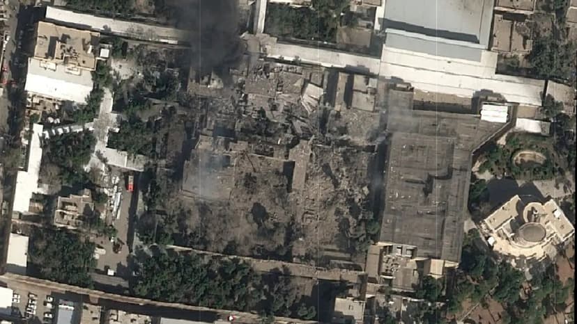 Attack on Iran | Khamenei's palace completely destroyed – it is not certain if he was there at the time of the attack