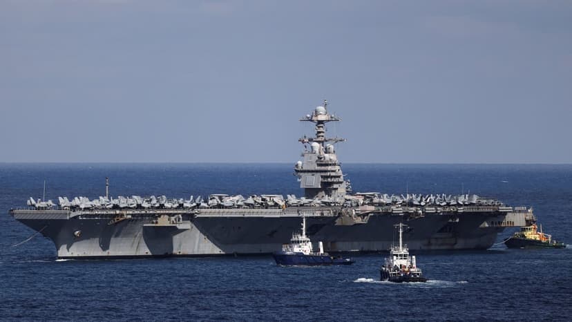 World's Largest Aircraft Carrier on Extended Deployment