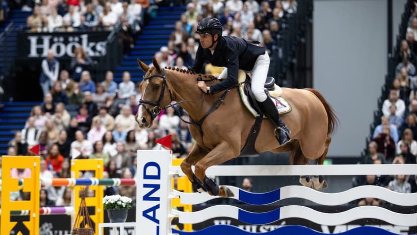Helsinki Horse Show | Steve Guerdat, recovering from two back surgeries, was moved by his World Cup victory