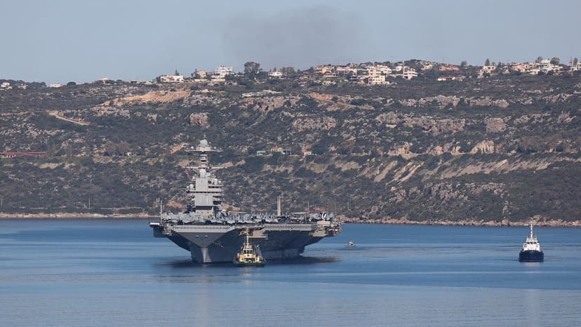 USS Gerald R. Ford Faces Plumbing Issues En Route to Middle East