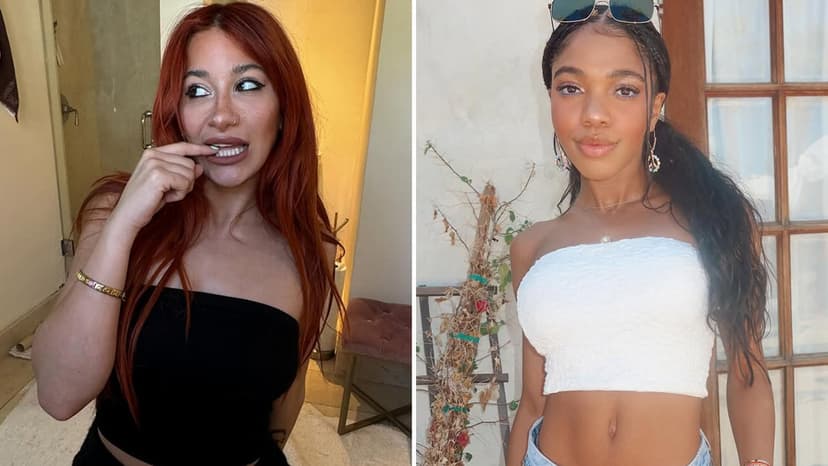 Lexy Panterra vs. Teala Dunn Who'd You Rather?! (Tube Top Hotties Edition)