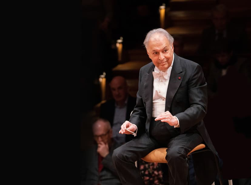 Zubin Mehta Conducts West-Eastern Divan Orchestra at Musikverein