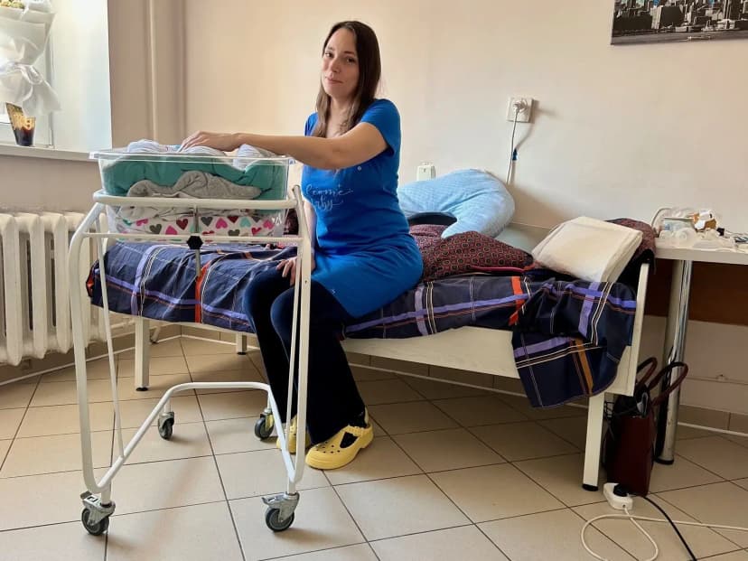 Kyiv Maternity Clinic Continues Operations Amidst War