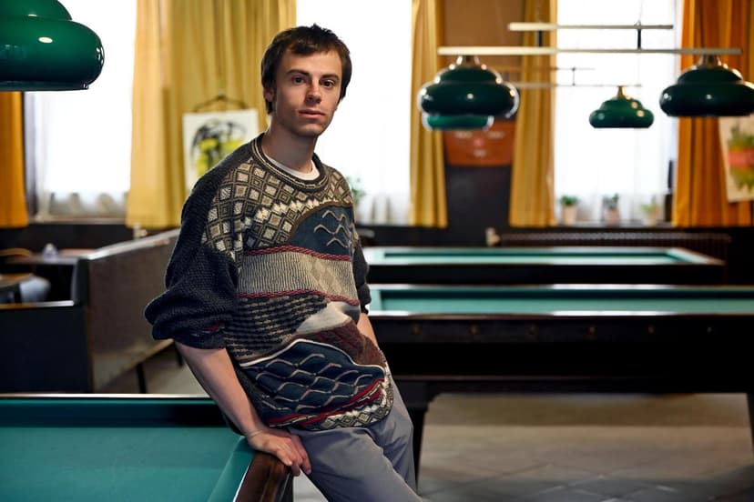 Actor Nico Dorigatti performs in Wortwiege Theater Festival