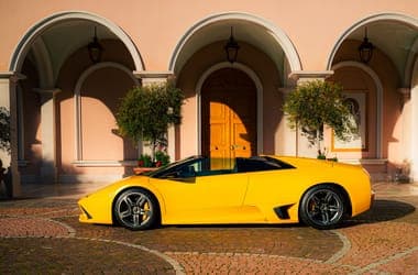 Low-Mileage 640-hp Lamborghini Murciélago Roadster Offered for Sale