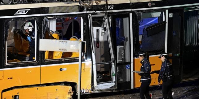 Tram crash in Milan kills two people and injures 39 others