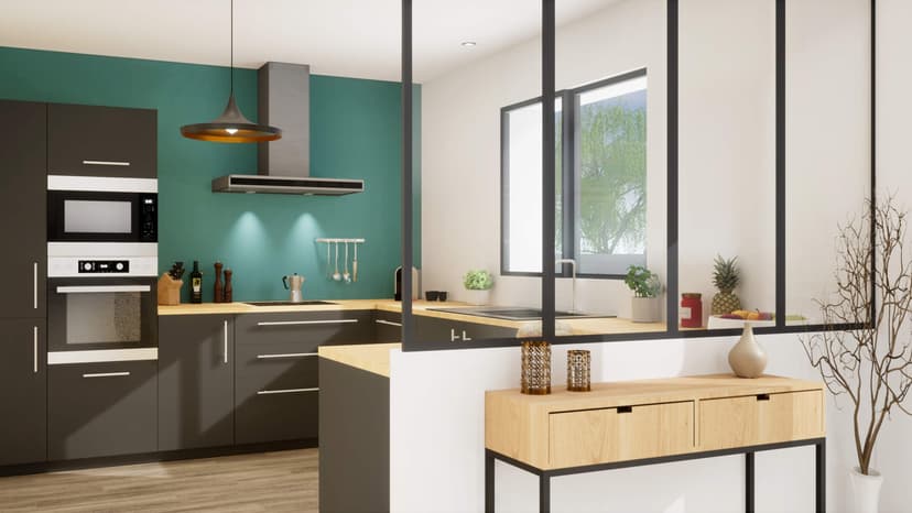 Mit Linien spielen: Lichtdurchflutete, elegante Übergänge