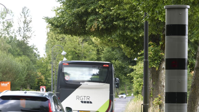 Speeder Caught at 117 km/h in Saeul, Luxembourg