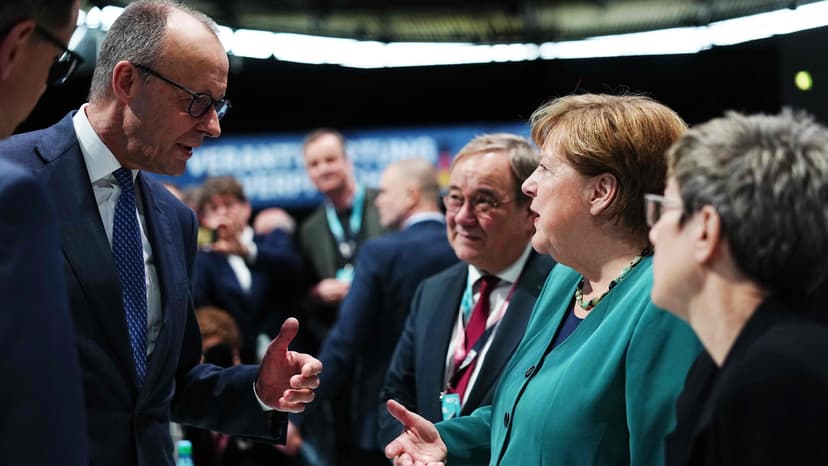 Merkel and CDU Challenge Merz's Leadership