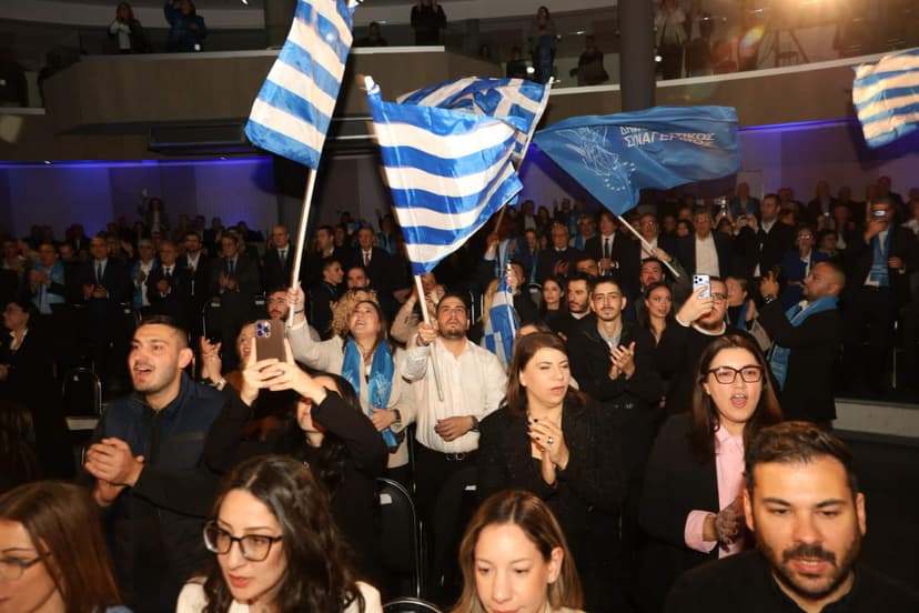 AI Hologram of Late President Clerides Opens DISY Conference in Cyprus