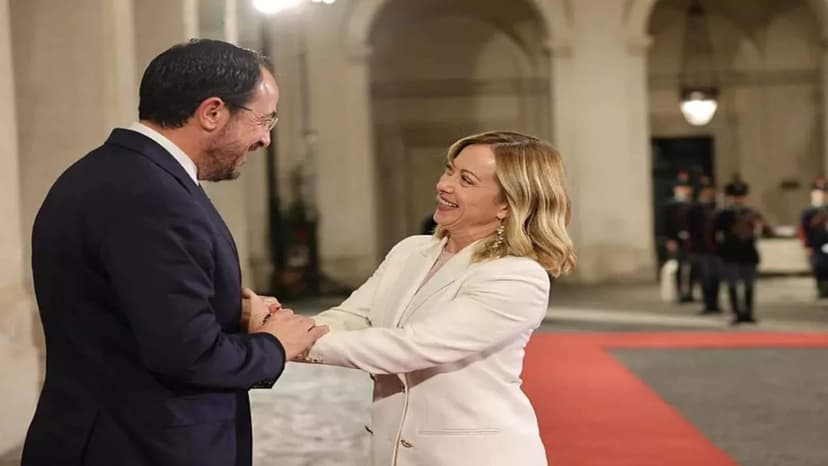 Christodoulides heads to Rome for talks with Meloni and Mattarella