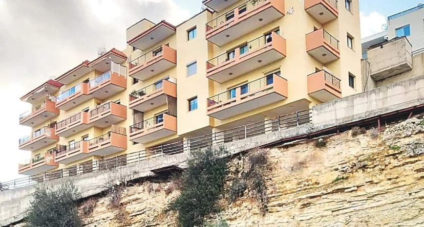 Germasogeia Apartment Block at Risk of Collapse Due to Missing Retaining Wall