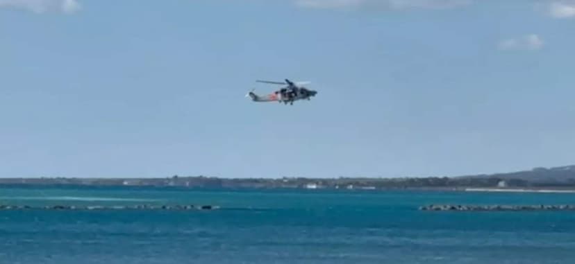 Helicopter rescues two paddleboarders swept out to sea off Larnaca coast