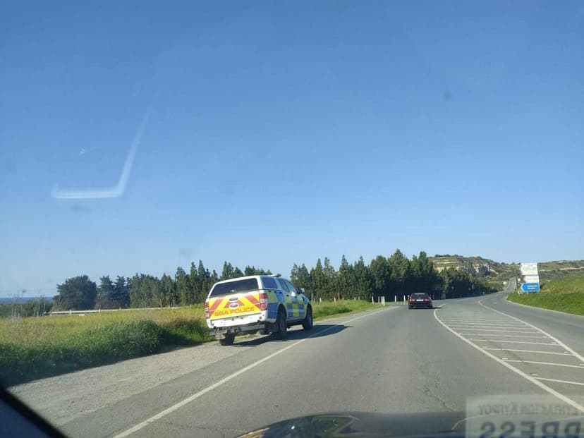 Reports of smoke near Dhekelia base following drone warnings