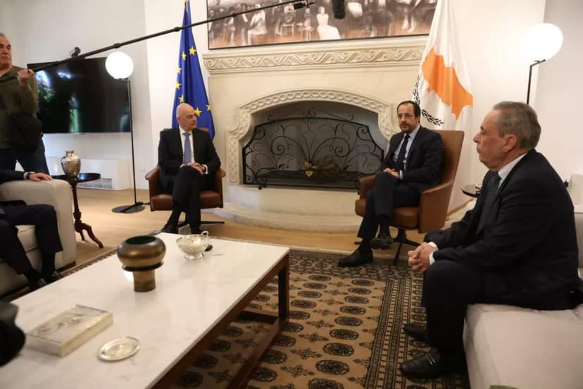 Greek defence minister flies to Cyprus after drone strike on British base