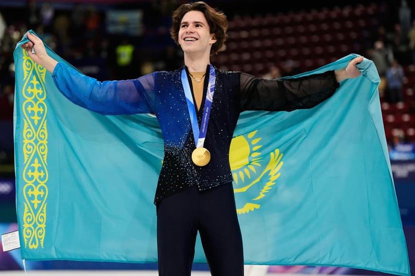 Byty i luxusní auto. V Kazachstánu na olympijském hrdinovi nešetřili