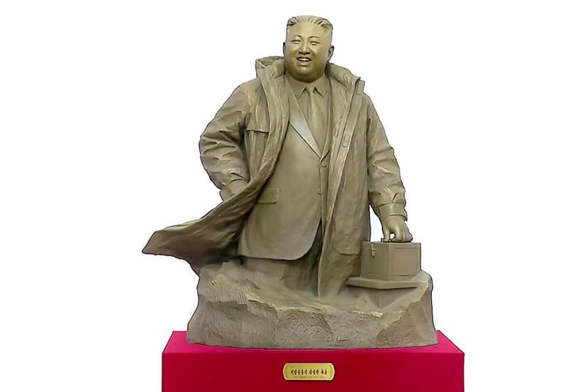 North Korea Unveils Statue of Kim Jong Un, Signaling Unusual Honor