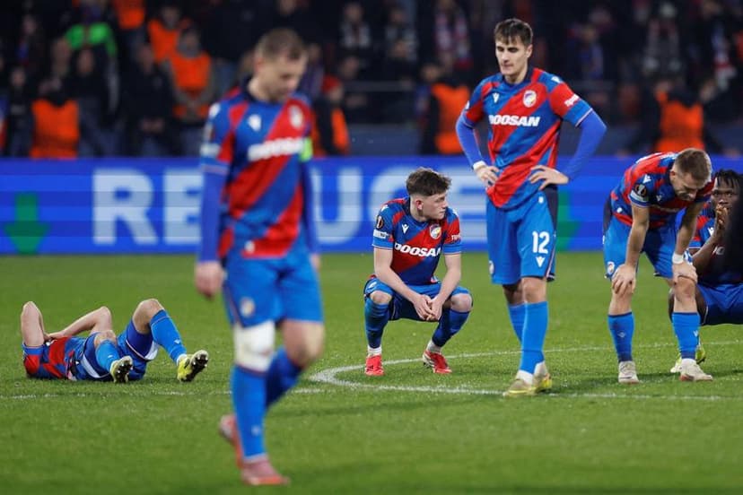 A black week for Plzeň. They also crashed out of the domestic cup, Karviná eliminated them with three goals
