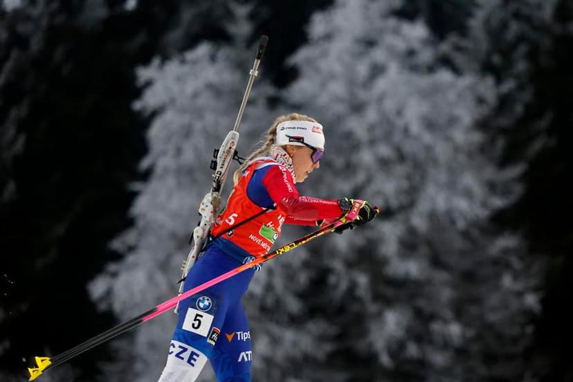Another successful race. Voborníková was seventh in the sprint in Otepää