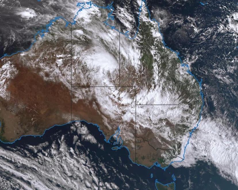 Monsoon Low Threatens Heavy Rain and Flash Flooding in Australia