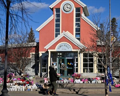 Canadian Community Rallies After Tumbler Ridge School Shooting