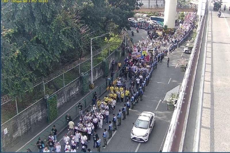 Trillion Peso March Part 3: Protesters return to EDSA