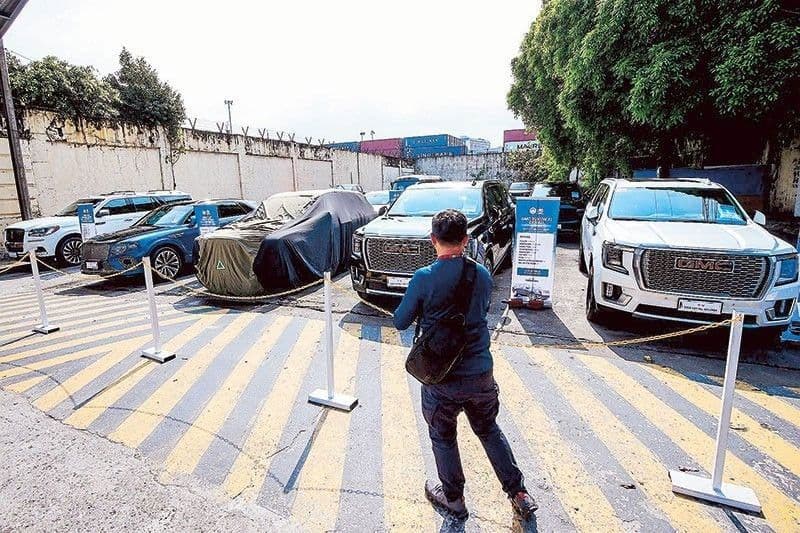 BOC Raises P102.5 Million from Auction of Discaya Luxury Cars