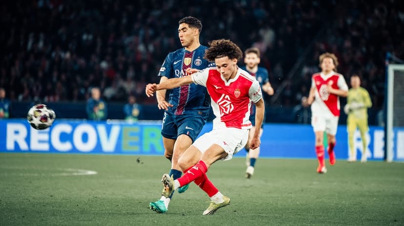 Akliouche and Teze's reactions after the return leg against PSG