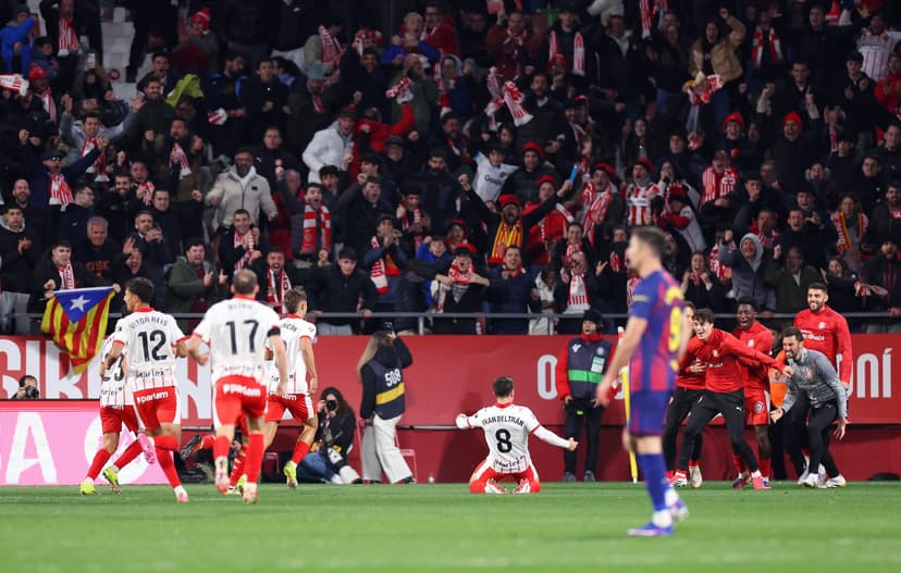 Girona Defeats Barcelona 2-1 in La Liga
