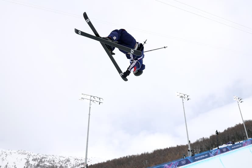 Skier Hunter Hess Flashes 'L' Sign After Successful Qualifier, References Trump Insults