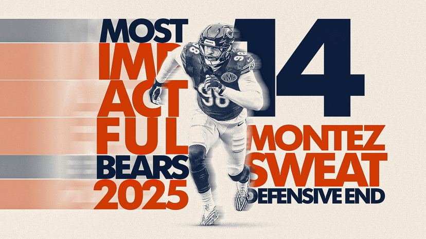 Montez Sweat Ranked No. 14 Most Impactful Bear for 2025