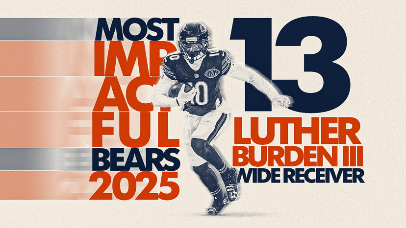 Luther Burden III Ranked as No. 13 Most Impactful Bear for 2025 Season