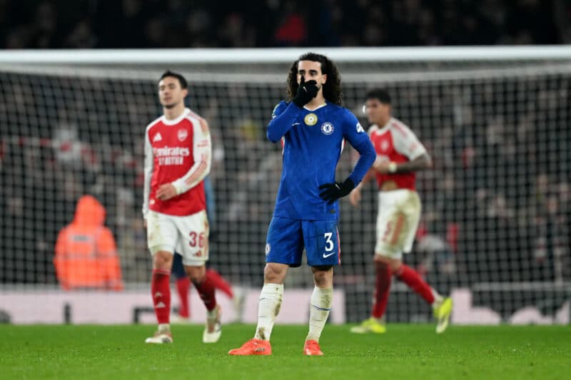 Chelsea dealt double injury blow for Arsenal clash