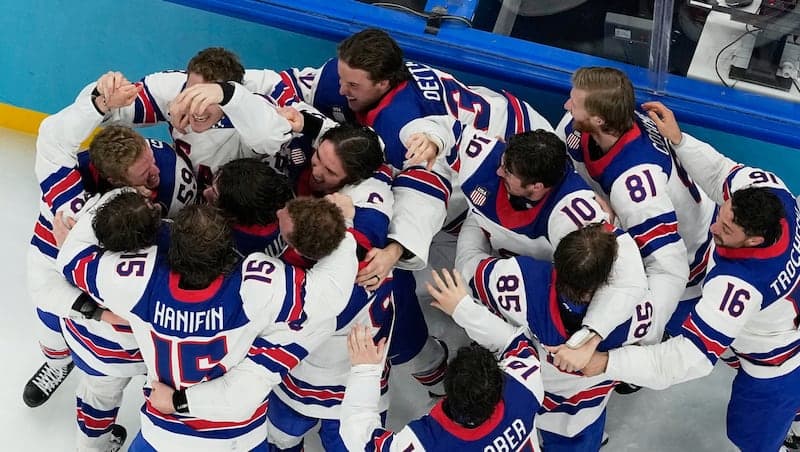 ‘I’ve got goosebumps’: Utah Mammoth’s Americans react to Team USA winning gold